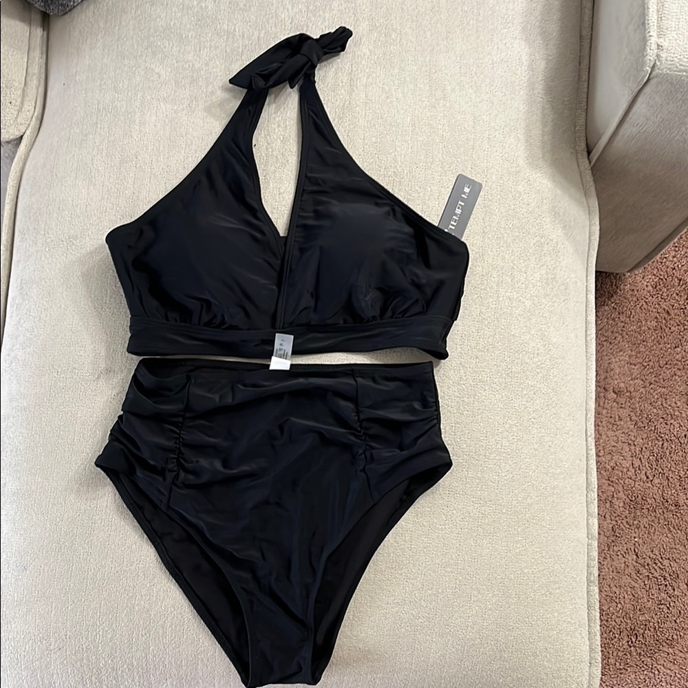 Large Black Bikini Set